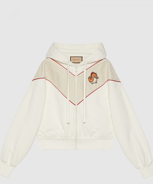[GUCCI-구찌]와펜 니트 면 집업 773744