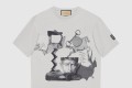 [GUCCI-구찌]니트 면 프린트 티셔츠 77a758