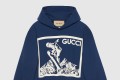 [GUCCI-구찌]코튼 저지 프린트 후드 스웨트셔츠 771826