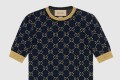 [GUCCI-구찌]GG 코튼 라메 패브릭 탑 526759