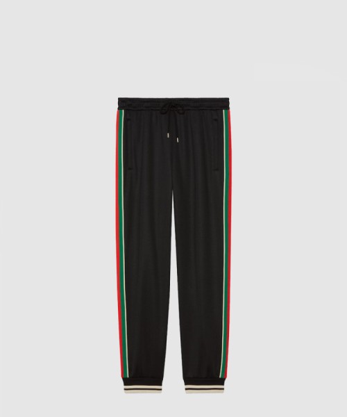 [GUCCI-구찌]루스 테크니컬 저지 조깅 팬츠 698426