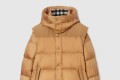 [BURBERRY-버버리]디태처블 슬리브 후드 퍼퍼 재킷 80591411