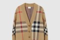 [BURBERRY-버버리]체크 테크니컬 울 자카드 가디건 80391531