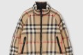 [BURBERRY-버버리]체크 크롭 푸퍼 하이넥 숏패딩 80590931