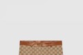 [GUCCI-구찌]레더 트리밍 디테일의 GG 캔버스 쇼츠 681154
