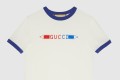 [GUCCI-구찌]프린트 니트 면 티셔츠 723566