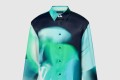 [LOUIS VUITTON-루이비통]프린티드 실크 블렌드 셔츠 1AFAUX