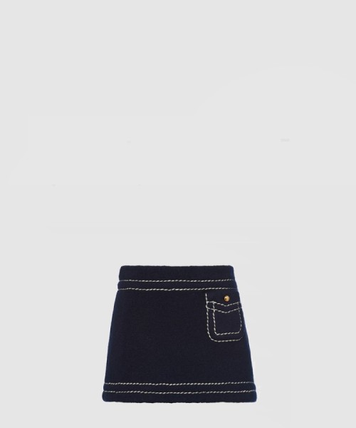 [PRADA-프라다]캐시미어 미니스커트 21480