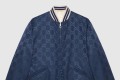 [GUCCI-구찌]나일론 캔버스 리버서블 지퍼 재킷 739810