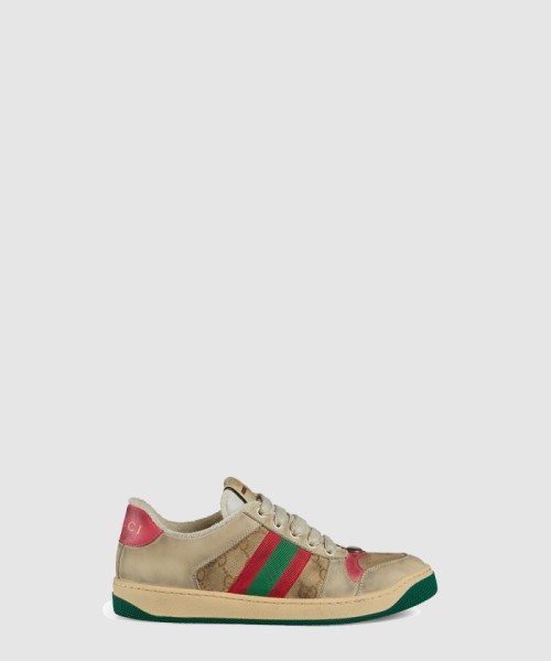 [GUCCI-구찌]스크리너 가죽 스니커즈 5704439