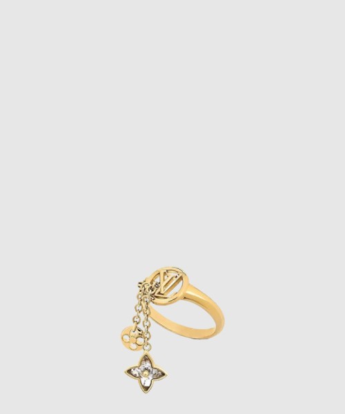 [LOUIS VUITTON-루이비통]꽃피는 나의 스트라스 반지 M00589