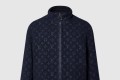[LOUIS VUITTON-루이비통]모노그램 울 부클레 지퍼 블루종 1ABNQG