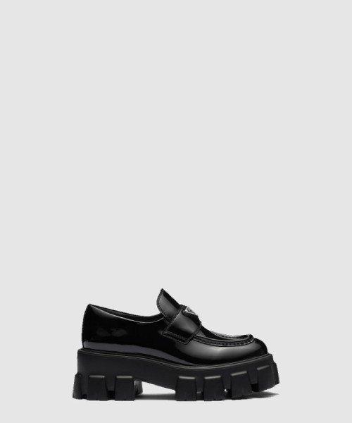 [PRADA-프라다]모놀리스 페이턴트 가죽 로퍼 1D649M