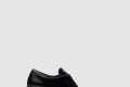 [PRADA-프라다]힐이 있는 브러시드 가죽 레이스업 1E976M