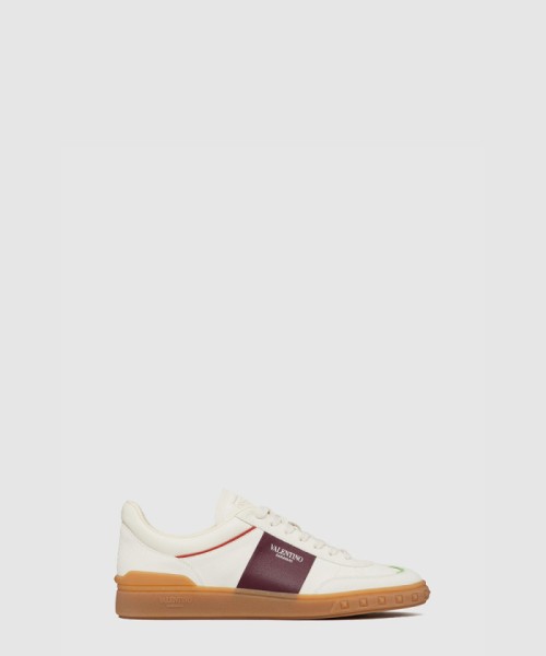 [VALENTINO-발렌티노]송아지 가죽 로우탑 스니커즈