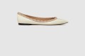 [VALENTINO-발렌티노]페이턴트 가죽 락스터드 발레리나