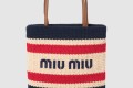 [MIUMIU-미우미우]크로셰 토트백  5BG248