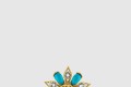 [GUCCI-구찌]인터로킹 G 플라워 반지 ‎702611