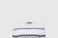 [LOUIS VUITTON-루이비통]스캘럽 스트라이프 크롭드 니트 톱 1AFTW3