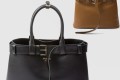 [PRADA-프라다]벨트가 달린 버클 라지 가죽 핸드백 1BA416