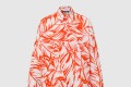 [LOUIS VUITTON-루이비통]팜 프린트 실크 셔츠 1AFSAU