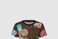 [LOUIS VUITTON-루이비통]빈티지 이펙트 루이 비통 크롭 톱 1AFMYO