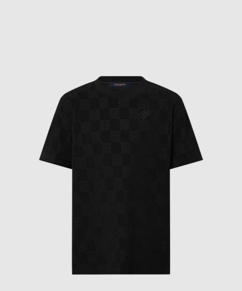 [LOUIS VUITTON-루이비통]다미에 프렌치 테리 코튼 티셔츠 1AFRBJ