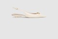 [VALENTINO-발렌티노]볼드 에디션 송아지 가죽 슬링백 발레리나