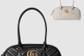 [GUCCI-구찌]GG 마몽 스몰 탑 핸들백 795218