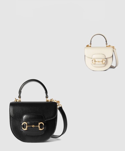 [GUCCI-구찌]홀스빗 1955 미니 탑 핸들백 781387