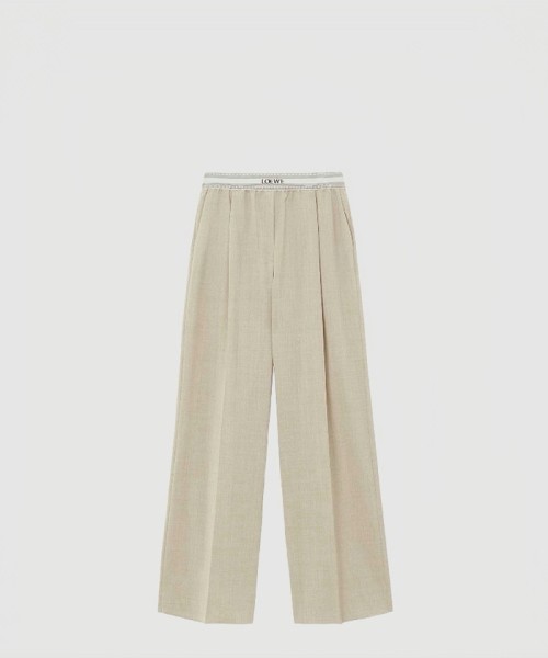 [LOEWE-로에베]스트레이트 레그 테일러드 팬츠