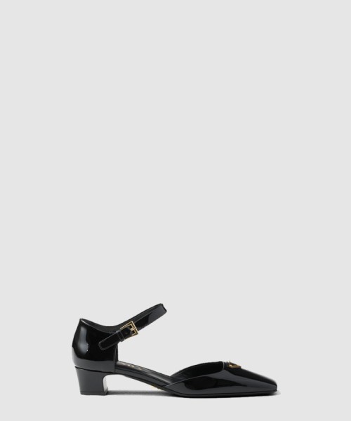 [PRADA-프라다]페이턴트 가죽 펌프스 1I601N