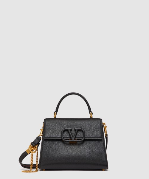 [VALENTINO-발렌티노]스몰 그레인 송아지 가죽 토트백