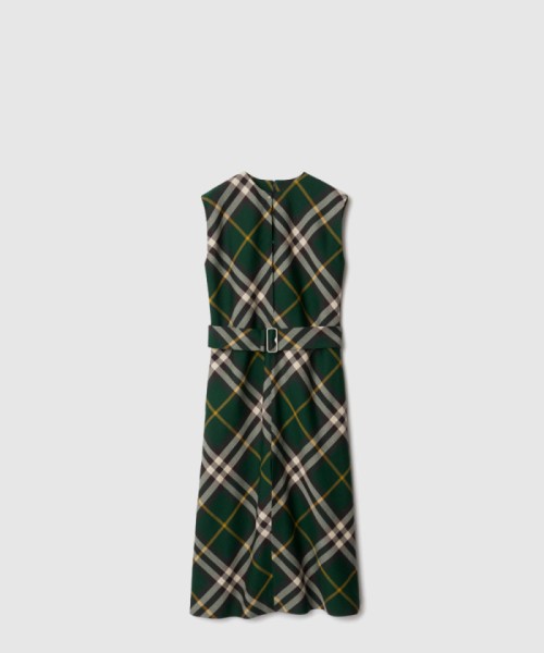 [BURBERRY-버버리]체크 울 드레스 80830571