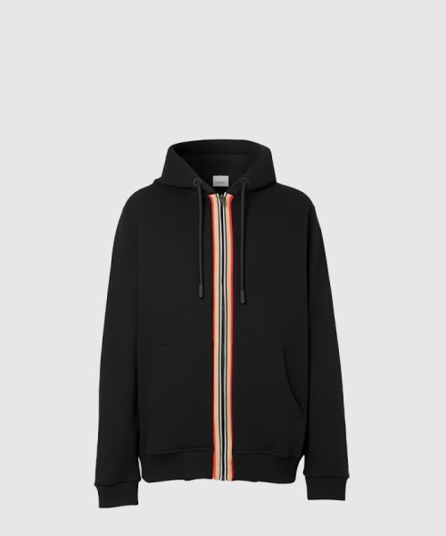 [BURBERRY-버버리]스트라이프 코튼 후디 집업 후드 80333911