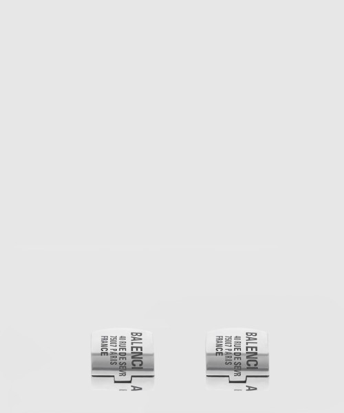 [BALENCIAGA-발렌시아가]태그 스터드 귀걸이 792892