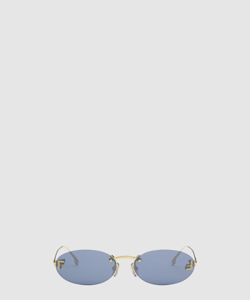 [FENDI-펜디]First Crystal 오벌 선글라스 FOL043