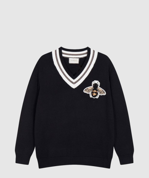 [GUCCI-구찌]자수 니트 울 점퍼 452796