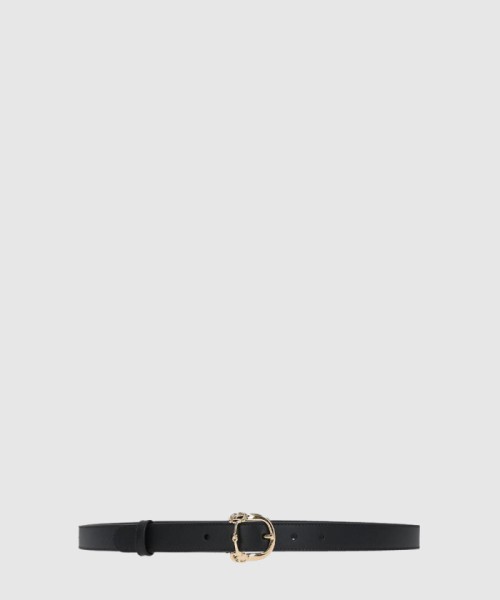 [GUCCI-구찌]홀스빗 버클 씬 레더벨트 633125
