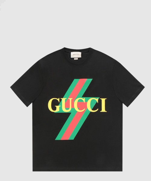 [GUCCI-구찌]라이트닝 로고 반팔 티셔츠 7a7422