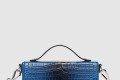 [FENDI-펜디]소프트 트렁크 바게트 블루 그라데이션 크로코다일백 7VA565