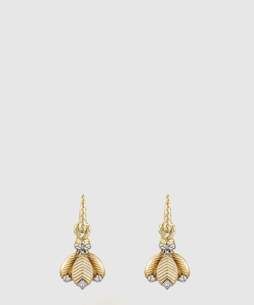 [CARTIER-까르띠에]그랑 드 카페 이어링 B8301524