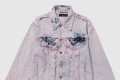 [LOUIS VUITTON-루이비통]프린지드 모노그램 보이후드 데님 재킷 1AB4TB