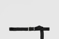 [SAINT LAURENT-생로랑]우븐 베지터블 태닝 가죽 소재의 CASSANDRE 벨트 777315