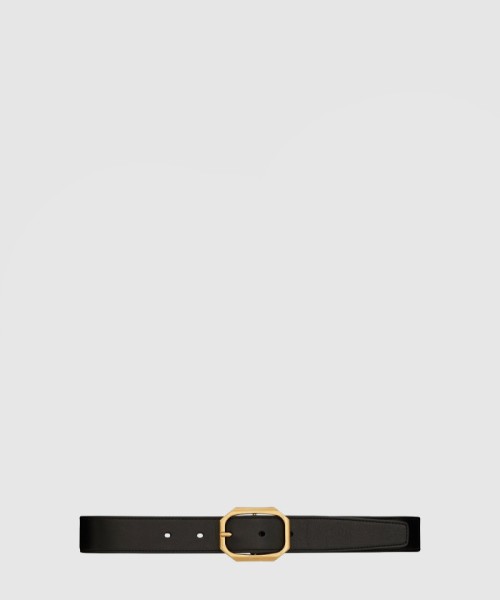 [SAINT LAURENT-생로랑]가죽 팔각 벨트 669889