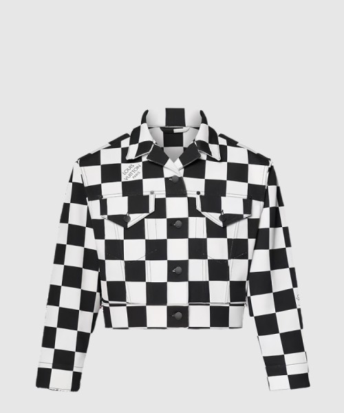 [LOUIS VUITTON-루이비통]다미에 데님 재킷 1AGAC3
