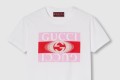 [GUCCI-구찌]구찌 프린트 코튼 저지 티셔츠 787299