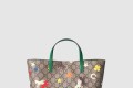 [GUCCI-구찌]플라워 캔버스 토트백 410812