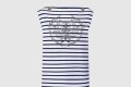 [LOUIS VUITTON-루이비통]스트라이프와 앵커 모티브가 돋보이는 티셔츠 드레스 1AFLMD