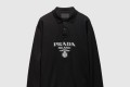 [PRADA-프라다]롱 슬리브 코튼 폴로 셔츠 UJL77B